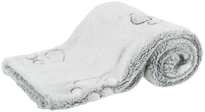 407904.jpg Trixie Hondendeken Nando Softfleece Lichtgrijs - 75 x 50 cm