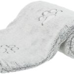 Trixie Hondendeken Nando Softfleece Lichtgrijs - 100 x 70 cm