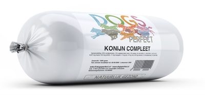 407914.jpg Dogs Perfect Konijn Compleet - 1000 g