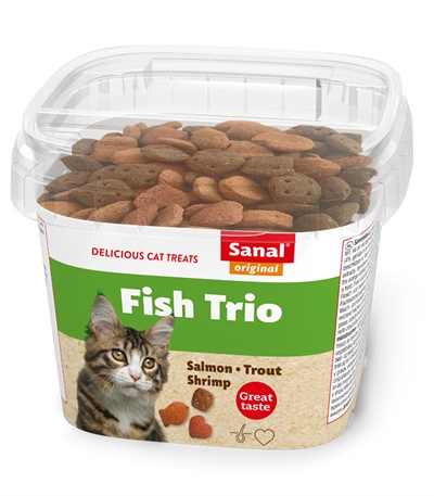 408015.jpg Sanal Cat Fish Trio Snacks Cup - 75 g