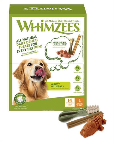 408024.jpg Whimzees Variety Box - Large 14 stuks