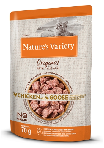 Natures Variety Original Pouch Chicken / Goose - 12 x 70 g