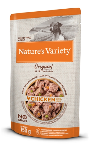 Natures Variety Original Mini Pouch Chicken - 8 x 150 g