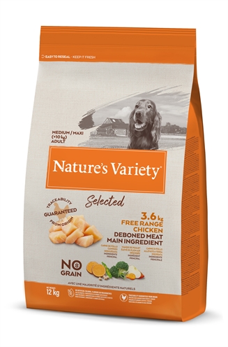 408136.jpg Natures Variety Selected Adult Medium Free Range Chicken - 12 kg