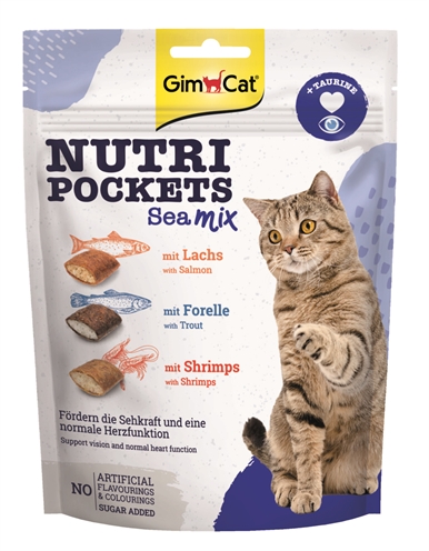 Gimcat Nutri Pockets Sea Mix - 150 g