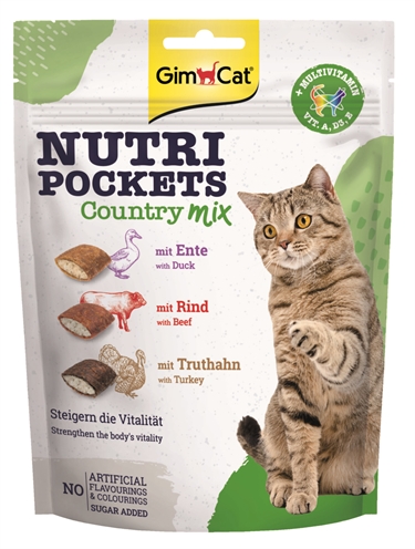 Gimcat Nutri Pockets Country Mix - 150 g