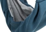 Trixie Draagtas Buikdrager Sling Blauw / Grijs - 22 x 20 x 60 cm