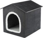 Trixie Hondenmand / Kattenmand Huis Livia Grijs / Wit - 50 x 50 x 54 cm