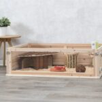 Trixie Indoor Ren Cavia Hout / Plexiglas - 100 x 60 x 30 cm