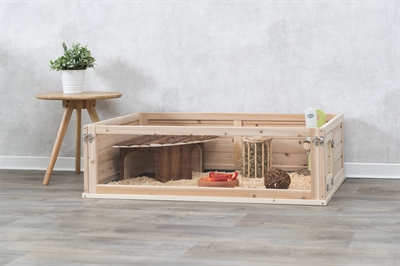 Trixie Indoor Ren Cavia Hout / Plexiglas - 100 x 60 x 30 cm