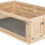 Trixie Indoor Ren Cavia Hout / Plexiglas - 114 x 74 x 30 cm