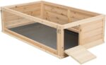 Trixie Indoor Ren Cavia Hout / Plexiglas - 114 x 74 x 30 cm