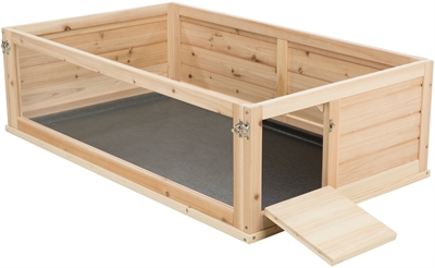 Trixie Indoor Ren Cavia Hout / Plexiglas - 114 x 74 x 30 cm