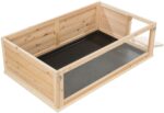 Trixie Indoor Ren Cavia Hout / Plexiglas - 114 x 74 x 30 cm