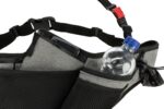 Trixie Joggingriem Met Lijn Grijs / Zwart - 115-150 x 2 cm / 70-130 x 23 cm