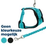 Trixie Kattentuig Mesh Y-Vorm Met Elastische Riem Assorti - 36-60 x 100 cm