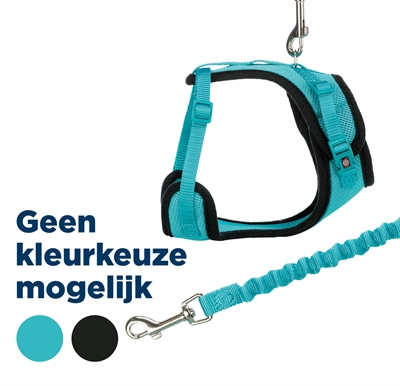 Trixie Kattentuig Mesh Y-Vorm Met Elastische Riem Assorti - 36-60 x 100 cm
