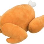 Trixie Pluche Gebraden Kip - 26 cm