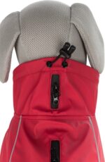 Trixie Regenjas Hond Vimy Rood - Rug 30 cm Buik 24-34 cm