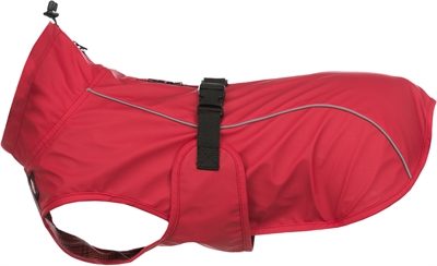 Trixie Regenjas Hond Vimy Rood - Rug 45 cm Buik 44-56 cm