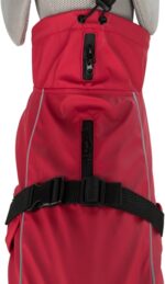 Trixie Regenjas Hond Vimy Rood - Rug 45 cm Buik 44-56 cm