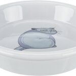 Trixie Voerbak / Waterbak Boze Kat Grijs - 13 cm 250 ml