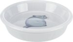 Trixie Voerbak / Waterbak Boze Kat Grijs - 13 cm 250 ml