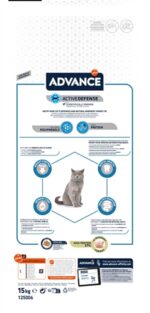 Advance Cat Sterilized Turkey - 15 kg