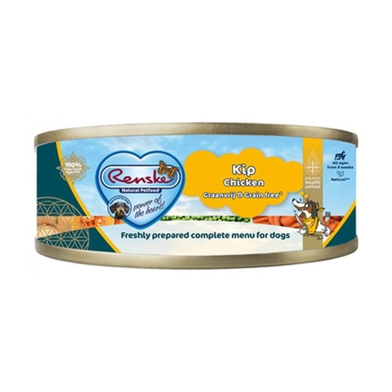 Renske Hond Vers Vlees Kip Graanvrij - 24 x 95 g