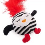 Rosewood Kattenhengel Gestreepte Pinguin Met Veer - 55 x 13 x 3 cm