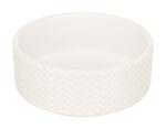 Trixie Voerbak / Drinkbak Wave Keramiek Wit - 16 cm 900 ml