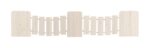 Trixie Klim / Klauterladder Wand Wit - 150 x 30 cm