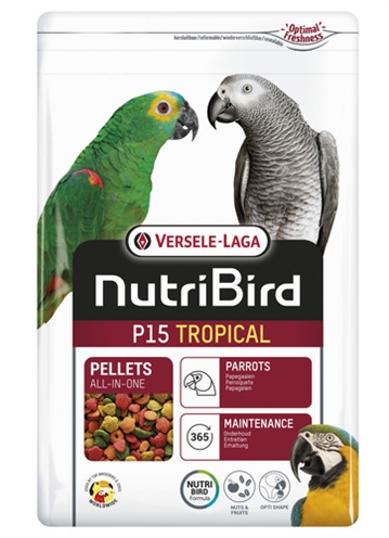 Nutribird P15 Tropical Onderhoudsvoeder - 3 kg