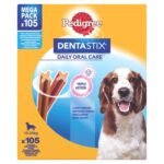 Pedigree Dentastix Medium Actiepack - 105 stuks 2700 g