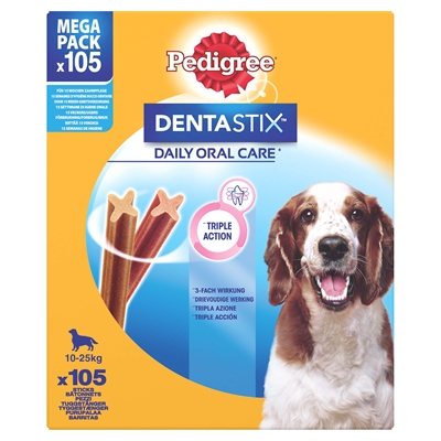 Pedigree Dentastix Medium Actiepack - 105 stuks 2700 g