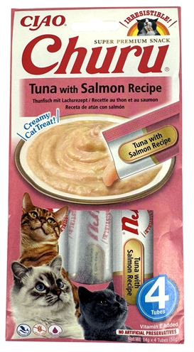 Inaba Churu Tuna / Salmon - 4 x 14 g