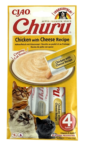 Inaba Churu Chicken / Cheese - 4 x 14 g
