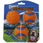 Chuckit Fetch Medley Gen 3 - Medium 3 stuks