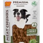 Bf Petfood Meat Chunks Rund En Hert - 200 g