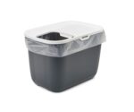 Savic Kattenbak Hop In Antraciet / Wit - 58,5 x 39 x 39,5 cm
