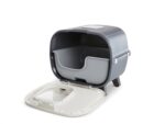 Savic Kattenbak Mira Deluxe Antraciet / Wit - 55,5 x 44 x 49,5 cm