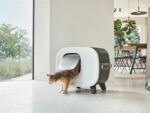 Savic Kattenbak Mira Deluxe Antraciet / Wit - 55,5 x 44 x 49,5 cm