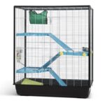 Savic Rattenkooi Zeno 3 Knock Down Empire Antraciet - 100 x 50 x 118 cm