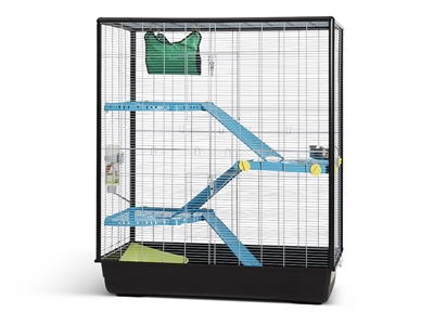 Savic Rattenkooi Zeno 3 Knock Down Empire Antraciet - 100 x 50 x 118 cm
