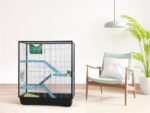 Savic Rattenkooi Zeno 3 Knock Down Empire Antraciet - 100 x 50 x 118 cm
