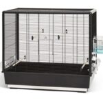 Savic Vogelkooi Primo 60 Knock Down Zwart - 80 x 50 x 70 cm