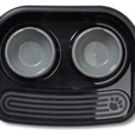 Savic Butler Voerstation Happy Planet Zwart - 45 x 36 x 8 cm