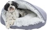 Trixie Hondenmand Donut Harvey Grijs / Wit-Zwart - 70 x 70 x 19 cm