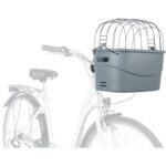 Trixie Stuur-Fietsmand Kunststof Grijs - 42 x 30 x 39 cm Tot 5 kg