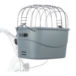 Trixie Stuur-Fietsmand Kunststof Grijs - 42 x 30 x 39 cm Tot 5 kg